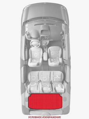 ЭВА коврики «Queen Lux» багажник для Chevrolet K30 (1G)